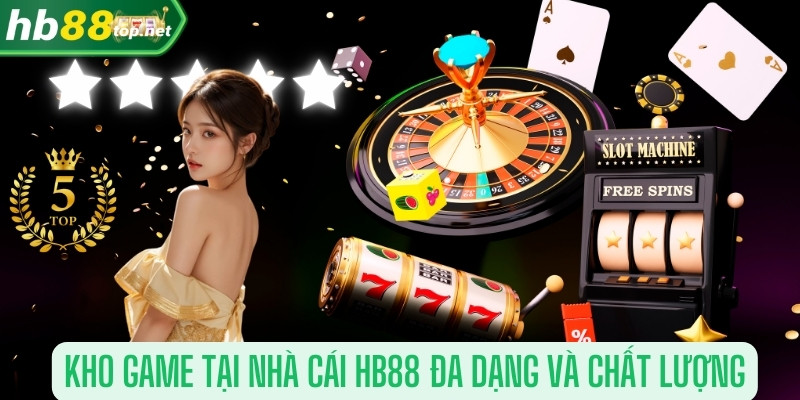 Kho trò chơi Casino xanh chín